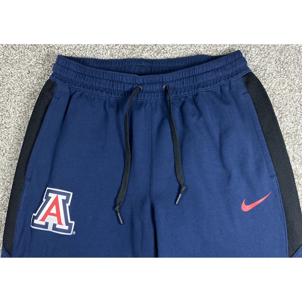 Nike Dri-Fit University of Arizona Wildcats Joggers Navy Blue Men's Large - Picture 2 of 13